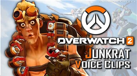 All Junkrat Voice Clips • Overwatch 2 • All Voice Lines And Interactions • Chris Parson Youtube