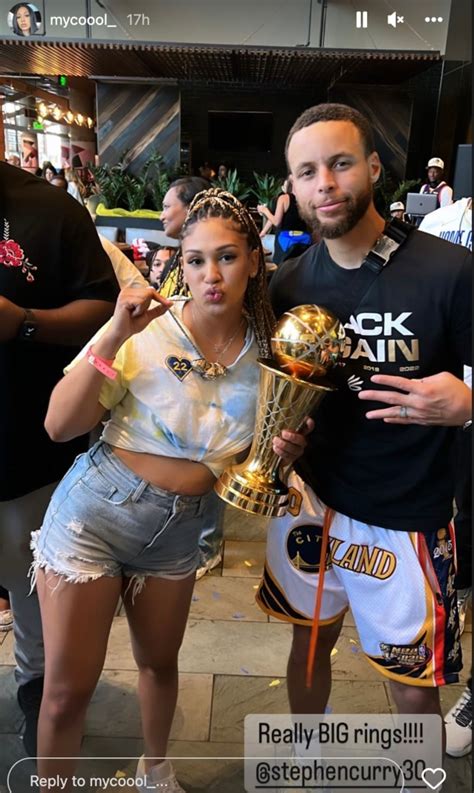 Andrew Wiggins Parties At Warriors Parade With Girlfriend Mychal