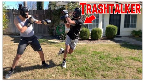 I FOUGHT A TRASH TALKER AND THIS IS WHAT HAPPENED YouTube