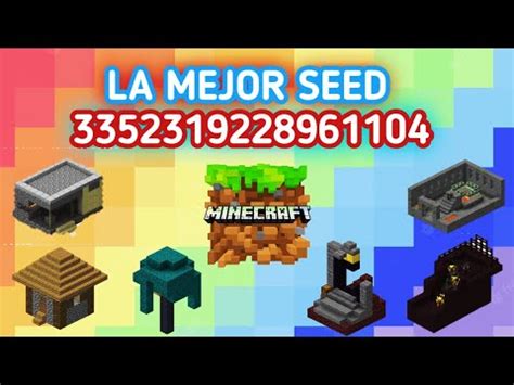 La Mejor Semilla Para Minecraft Bedrock Ultra Chetada YouTube