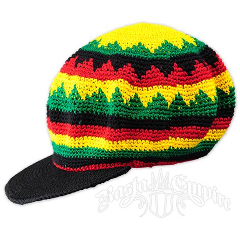 Rasta Crochet Applejack Hat @ RastaEmpire.com