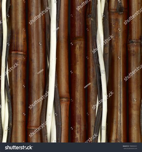 Bamboo Fence Background Bamboo Texturehighresolution Seamless Stock