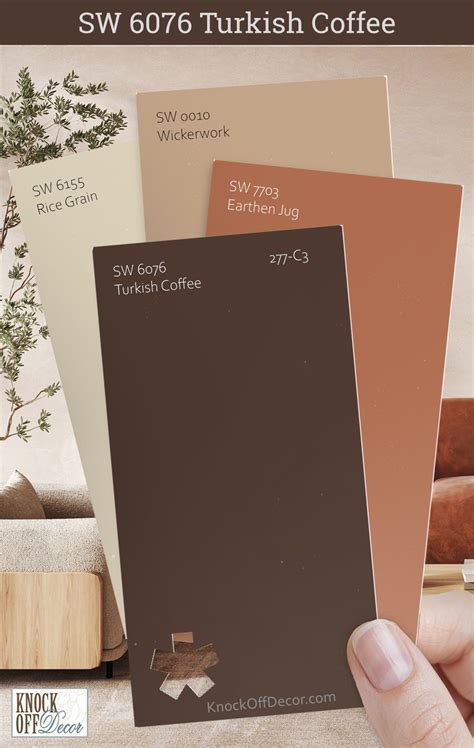 Sherwin Williams Turkish Coffee Sw 6076 Review A Deep Brown With Good Taste Knockoffdecor