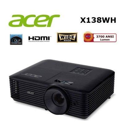Acer X138WH Projeksiyon Cihazı | Acer, Projektör, Cihaz