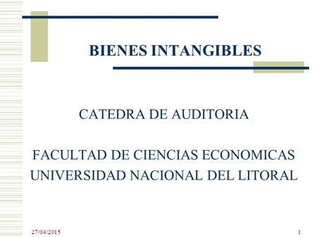 Introduccion Los Activos Intangibles Son Parte Importante Del Valor De