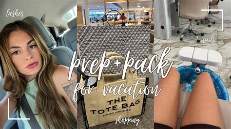 Pack And Prep With Me For Vacation Shopping Lashes Nails YouTube