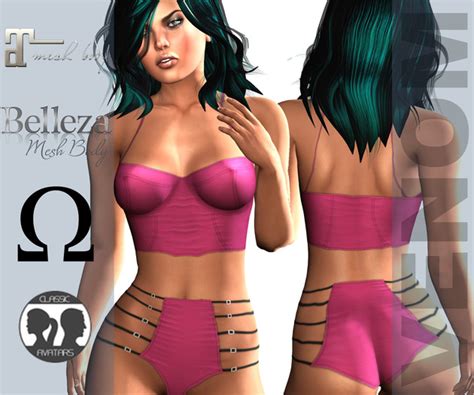 Second Life Marketplace Venom Boxed Pink Melissa Lingirie