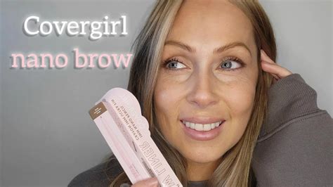 Covergirl Clean Fresh Nano Brow Pencil Quick Brow Tutorial Covergirl