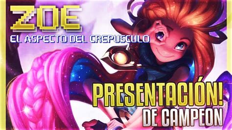 Wat Que Zoe Puede Copiar Hechizos De Invocador League Of Legends Presentación De Campeón