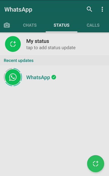 Whatsapp Status Updates