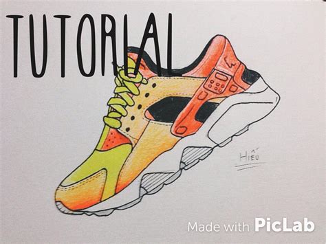 Nike Shoe Drawing at GetDrawings | Free download