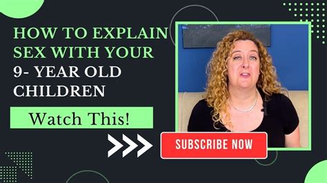 A Parent S Guide To Talking About Sex With 9 Year Olds YouTube