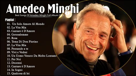 Amedeo Minghi Migliori Successi Dellalbum Completo💛amedeo Minghi