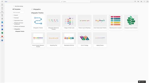 Start creating diagrams faster with the new Visio Templates page on ...