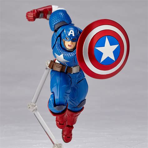 Revoltech Captain America Action Figure