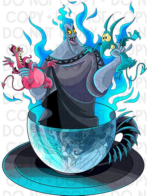 Hades Teacup Dtf Transfer Mkdesigns Fabric