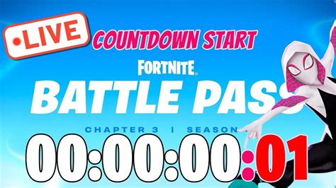 🔴fortnite Season 4 Countdown Live Event Fortnite Chapter 3 Season 4