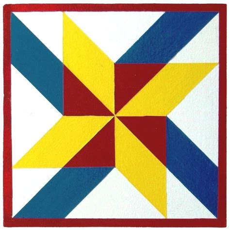 Poinsettia Color Variation Helderberg Quilt Barn Trail Painted Barn Quilts Barn Quilt