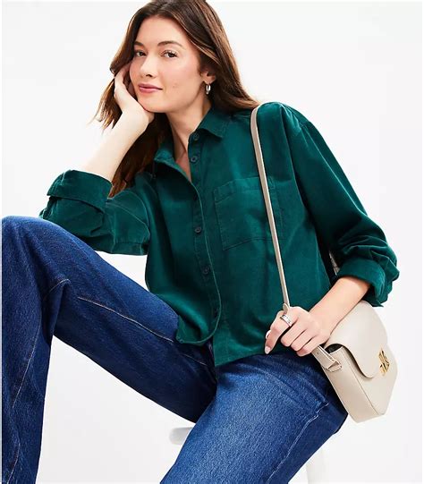 Women's Green Tops | Loft