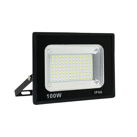 Refletor Led W Holofote Fachada Smd Bivolt Prova D Gua Ip Branco