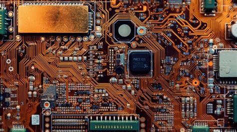 Premium AI Image | electronics circuits