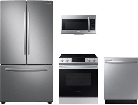 Samsung 4 Piece Stainless Steel Kitchen Package Appliance Solutions