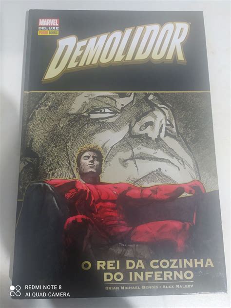 Demolidor O Rei Da Cozinha Do Inferno Livro Marvel Deluxe Usado