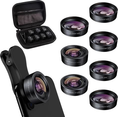 Amazon Keywing Upgraded Phone Lens Kit In Kits Fisheye Lens X