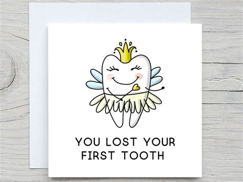 From Tooth Fairy Card Losing Teeth Card First Tooth Card Tooth Fairy