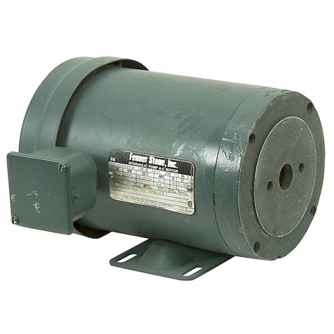 12 Hp 1425 Rpm 115230 Volt Ac Tang Drive Motor Reliance E70r8743n