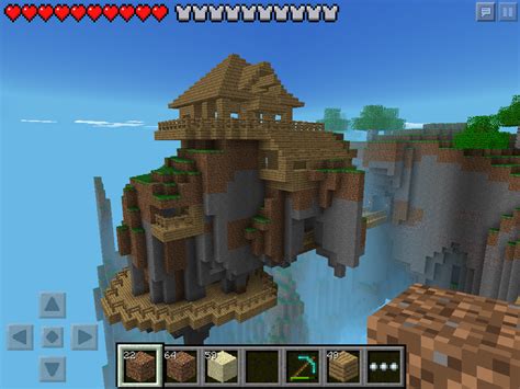 Floating House Design Minecraft