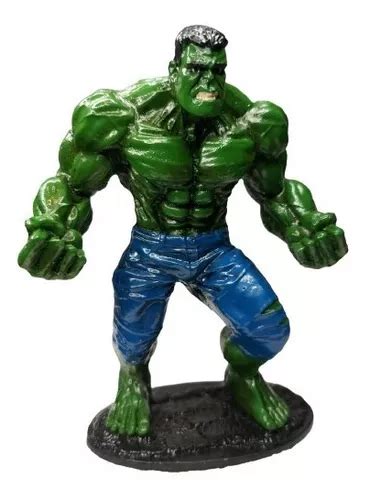 Boneco Hulk De Resina Decorativo Colecionável Filme 16 5 Cm