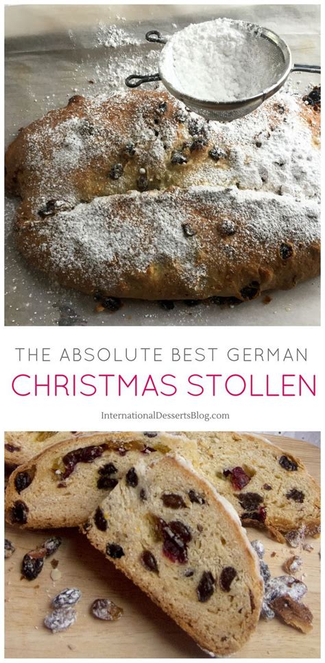 German Christmas Bread Easy Stollen Mini Stollen And Stollen Bites