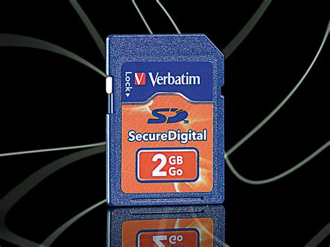 Verbatim Secure Digital SD Speicherkarte 2GB