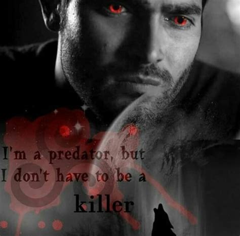 Derek Hale Alpha Red Eyes