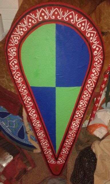 Th Century Byzantine Kite Shield Based On A Th Century Saint Icon