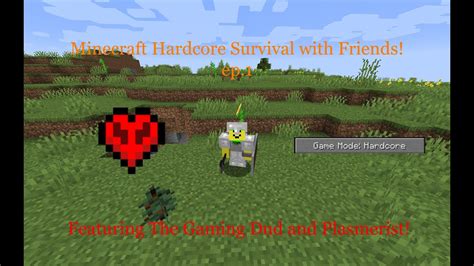 Minecraft Hardcore Survival With Friends Minecraft Hardcore Survival 1 Youtube