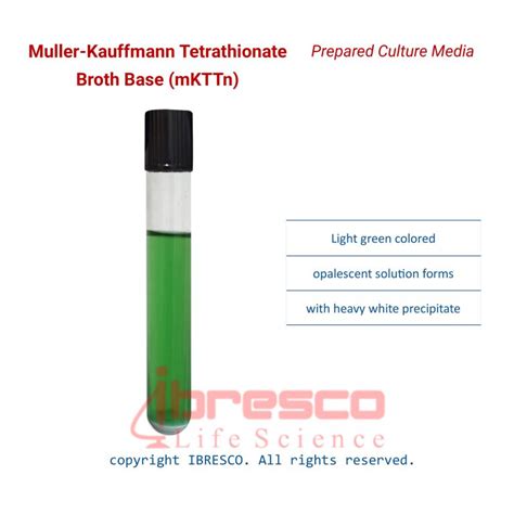 Muller Kauffmann Tetrathionate Novobiocin Broth Mkttn Ibresco