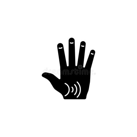 Pulgar Para Arriba Icono Negro Ilustraci N Del Vector Stock De