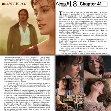 Pride And Prejudice Volume 3 Summary 1