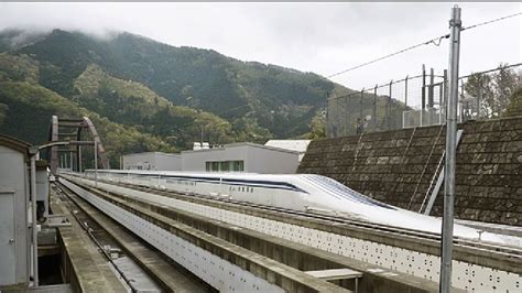 A Japanese Maglev Train That Is The Fastest Passenger Train In The