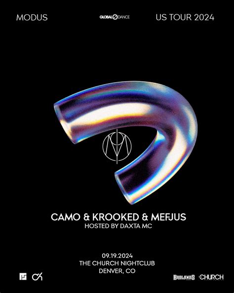 Camo Krooked Mefjus Tickets At The Church Nightclub In Denver By