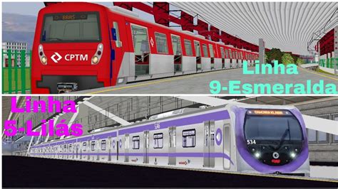 Morumbi a Largo Treze Linha 9 Esmeralda a Linha 5 Lilás Série 2070 e