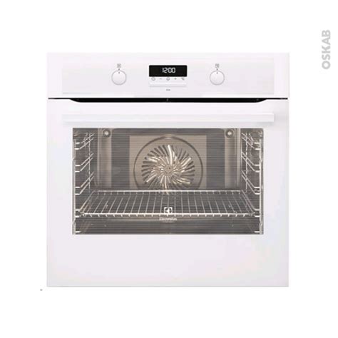 Four Multifonction Pyrolyse 72L Blanc ELECTROLUX EOC5641GAV Oskab