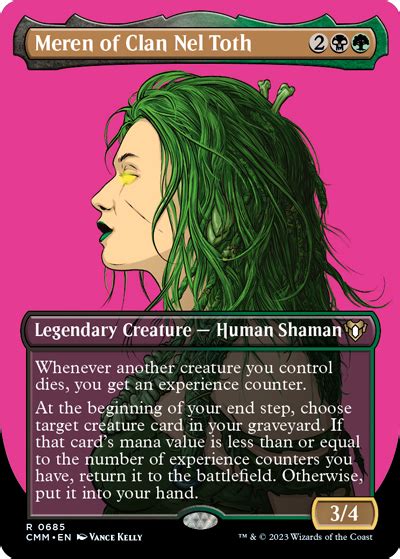 Meren Of Clan Nel Toth From Commander Masters Variants Spoiler