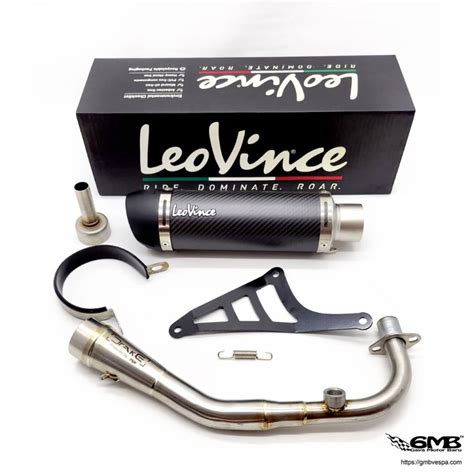 Leovince Full System Exhaust GP Corsa Evo Carbon Vespa Sprint I Get