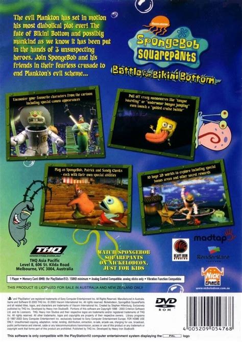 SpongeBob SquarePants Battle For Bikini Bottom Images LaunchBox
