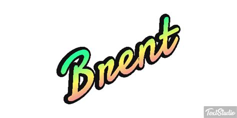 Brent Name Animated  Logo Designs