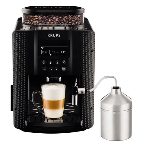 Krups Espresso-Kaffeevollautomat EA8160 mit Auto-Cappuccino-System