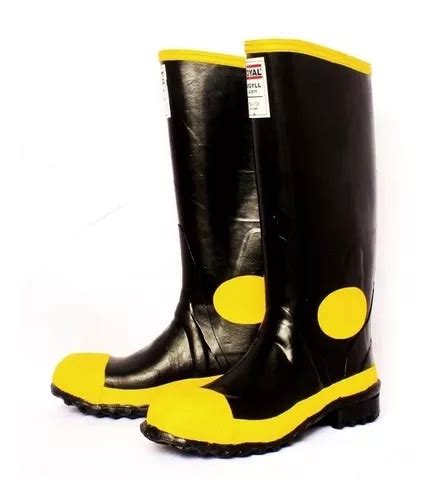 Botas De Caucho Royal Argyl Safety Puntera Trabajo Pesado